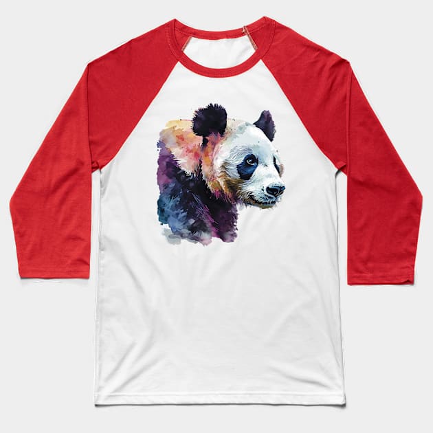 panda Baseball T-Shirt by boxermaniac